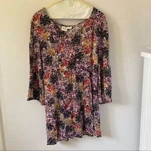 Somedays lovin bell sleeve floral dress